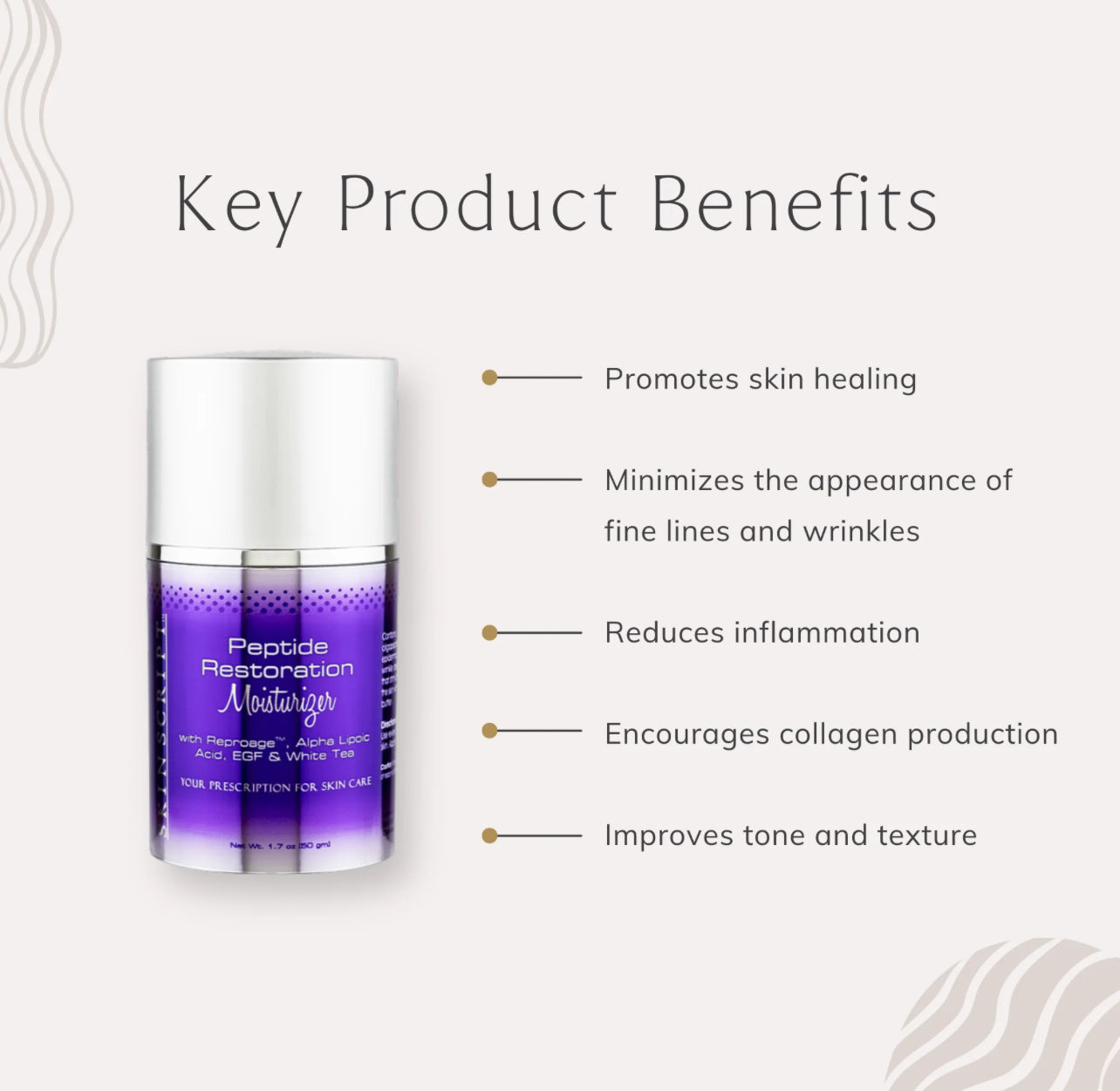 Skin Script Peptide Restoration Moisturizer