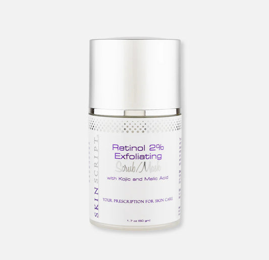 Skin Script Retinol 2% Exfoliating Scrub/Mask